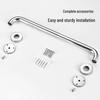 Barrier-Free Stainless Steel Bathroom Grab Bar for Disabled & Elderly