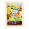 Early Education Wooden 20-Piece Puzzle Board for Infants and Young Children (Ages 0-6)