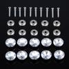 DRELD 10 Bucăți Cuie Tapiterie Cristal Diamant Cuie Decorative Studs Pins 16/18/25/30mm Canapea Geantă Decor Perete Accesoriu Mobilier
