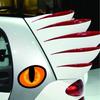 Simulated Eye Car Body Stickers Scratch Concealer Flexible Adhesive Decoration For Vehicle And Doors