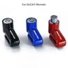 Für DUCATI Monster 796 Hypermotard Monster 696 695 Motorradzubehör Schloss Sicherheit Diebstahlschutz Scheibenbremsenschloss