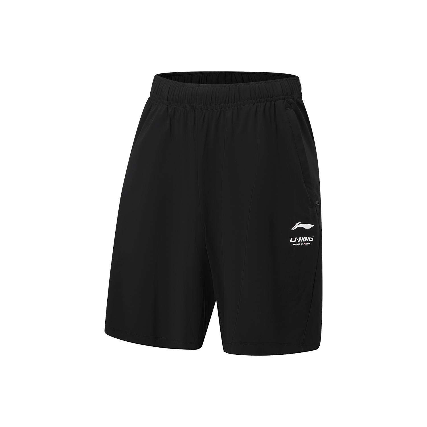 Li-Ning Quick-Dry Cool UV-Resistant Sports Shorts Men shorts AKYW041-1 L