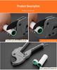 Green Forest PPR PVC Pipe Quick Shears: Professional Automatic Cutting Tool