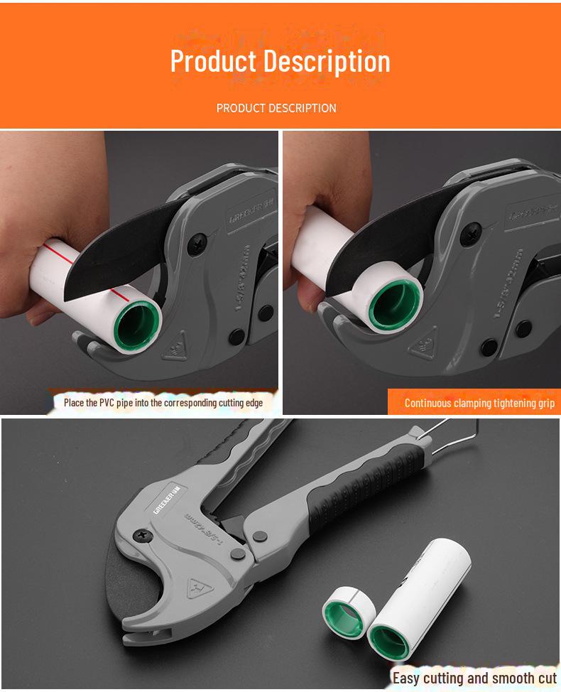 Green Forest PPR PVC Pipe Quick Shears: Professional Automatic Cutting Tool