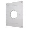 4‑17/32 tommers aluminiumsoverfresbord innsatsplate for 625 624 for Bosch 1611 1615 for FEINRT 1800 for