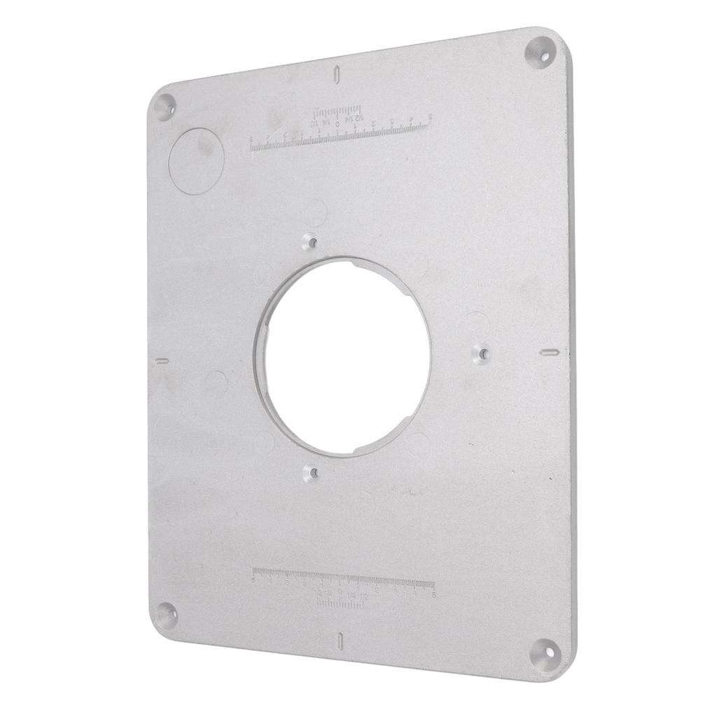 4‑17/32 tommers aluminiumsoverfresbord innsatsplate for 625 624 for Bosch 1611 1615 for FEINRT 1800 for