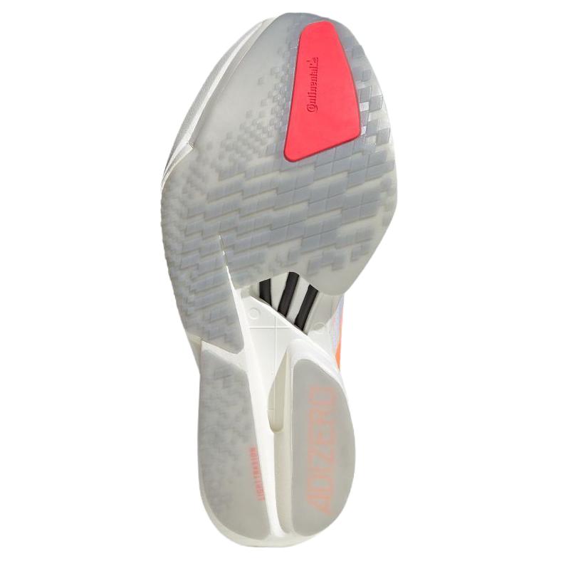 Adidas Adizero Adios Pro 4 Support Rebound Racing Running Shoes Women's White Orange JR7087