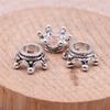 20Pcs 3D Crown Charms Jewelri Charm Antique Silver Color 12X12X6mm
