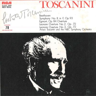 LP Record BEETHOVEN, ARTURO TOSCANINI, NBC SY - Symphony No.8 In F, Op.93 / Egmont, AT1079 RCA Japan Classical Used