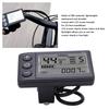 S866 Elektrorad LCD Display Anzeige 24V 36V 48V Bedienfeld mit wasserdichtem Stecker