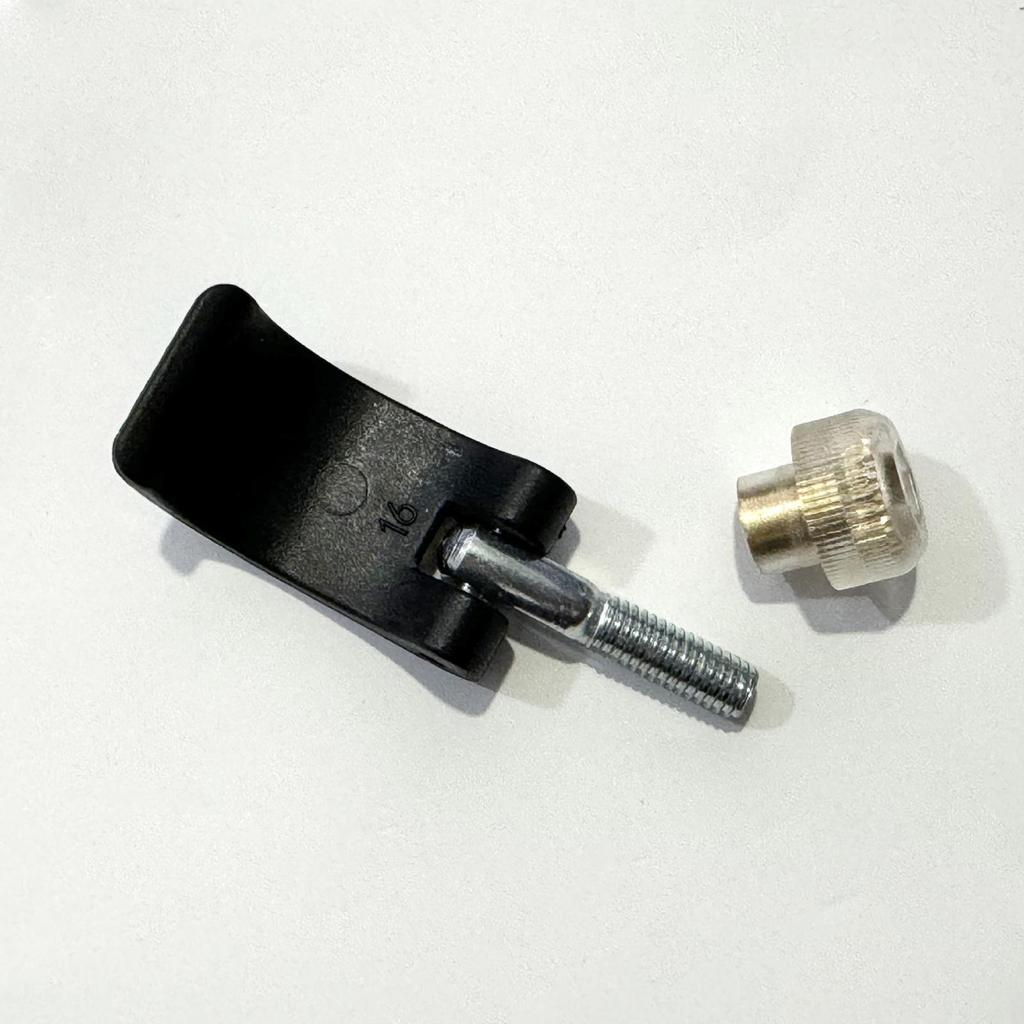 Trekking Stick Clips Walking Pole Lock Handle Easy Installation Climbing Stick Part Fasten Clamp With Nut Screws for Outdoor