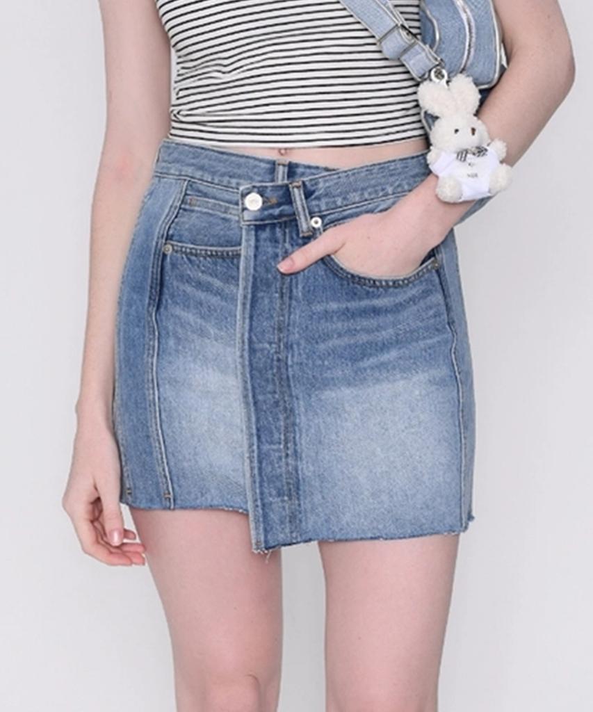 Endieiseutyudio Linda Denim Skirt