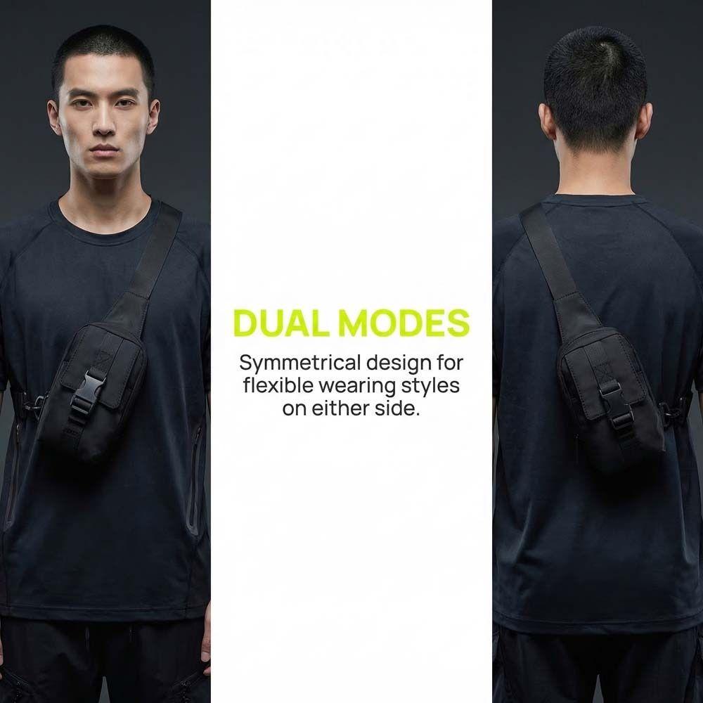 Pochette de taille Sac d'épaule d'extérieur Sacs bandoulière Sac bandoulière poitrine Sac de sport Sac poitrine homme Femme Homme