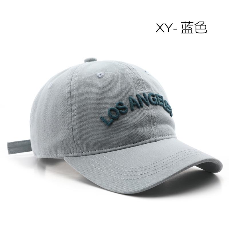 Street style letter embroidered baseball cap, outdoor men's sports sun hat