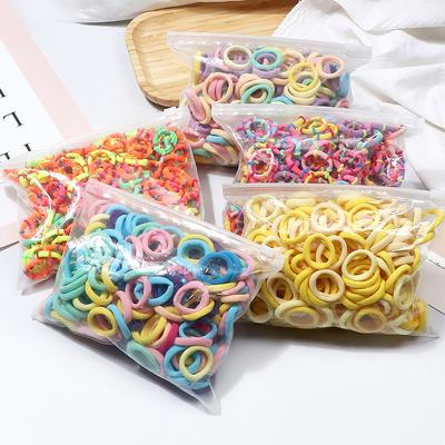 30/50/100 ks Vícebarevné malé gumičky do vlasů 3 cm Elastická gumička do vlasů pro dívky, miminka, děti, čelenka, vlasové doplňky, dárek, scrunchies