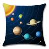 Eight Planets of the Solar System Kids Gift Printed Cushion Cover Chair Seat Sofa Decoration Home Decor Pillowcase