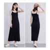 Shop   Women Spandex Strap Top Plain Long Dress Won Wdr Wa6d270