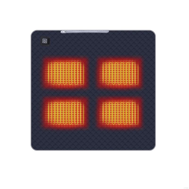

Rechargeable Heating Pad For Rapid Heating Adjustable Temperature Heated Cushion J0MC