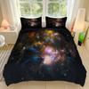 Star Series 3D Digital Printing Three-Piece Bedding Kit Sheet Quilt Cover