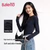 Baleno Women's Half-Zip Long Sleeve T-Shirt