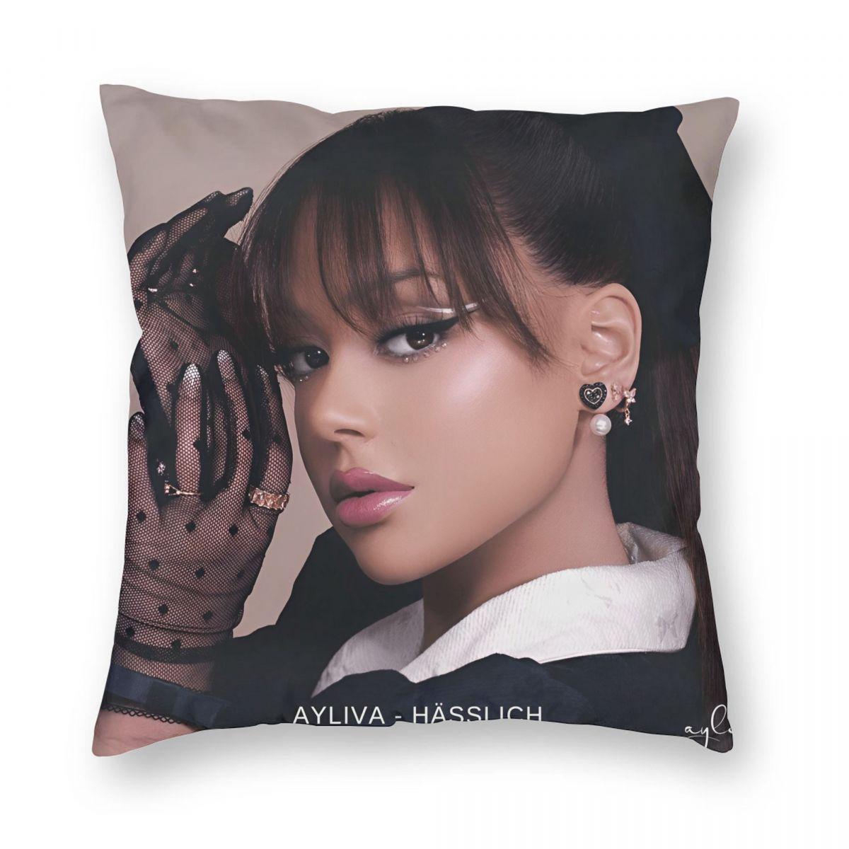 Ayliva In Liebe Tour 2024 Concert Pillowcase Printed Fabric Cushion Cover Decoration Throw Pillow Case Cover Sofa 40X40cm 12x12Inch