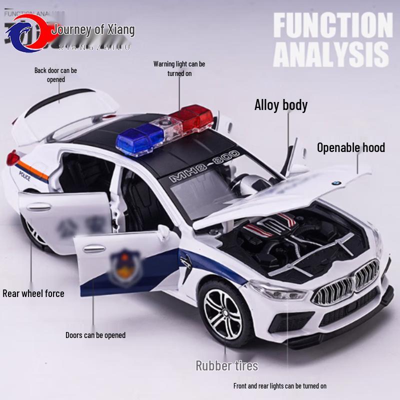 M8 Toy Police Car Model