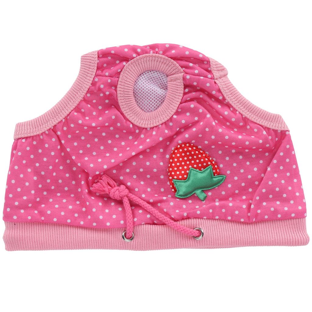 Haustierschweine Physiologische Hosen Erdbeermuster Schweine Sanitärunterwäsche Wiederverwendbare WindelnPink S