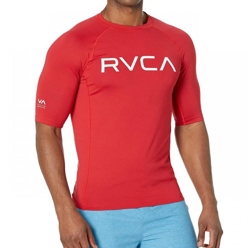 RVCA Diving Suit Men s Outdoor Sports Sunscreen Surfing Long-sleeved Short-sleeved Swimming Top Quick-drying Jellyfish M