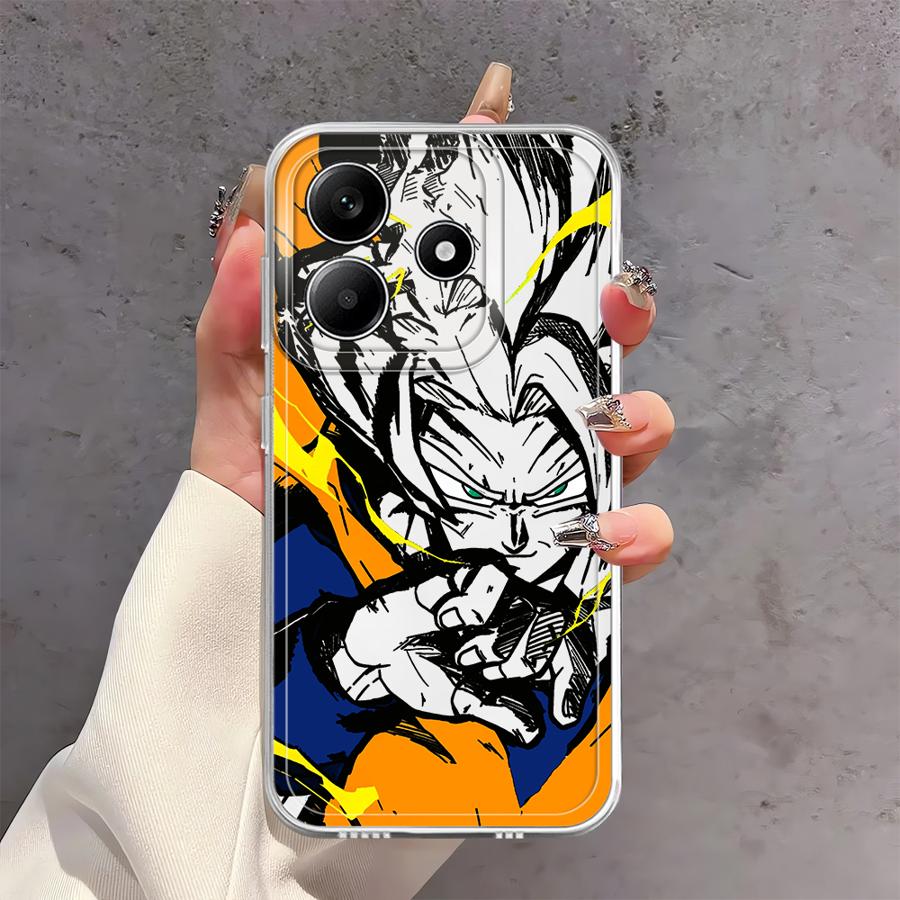 Soft Phone Cover Case for Xiaomi Redmi Note 14 Pro Plus 10S 12 A4 11S 13C 9 10 12S 11 14C Note 13 Hot Anime Dragonballs New