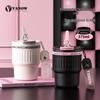 Vanow 316 Stainless Steel Insulated Coffee Tumbler with Straw