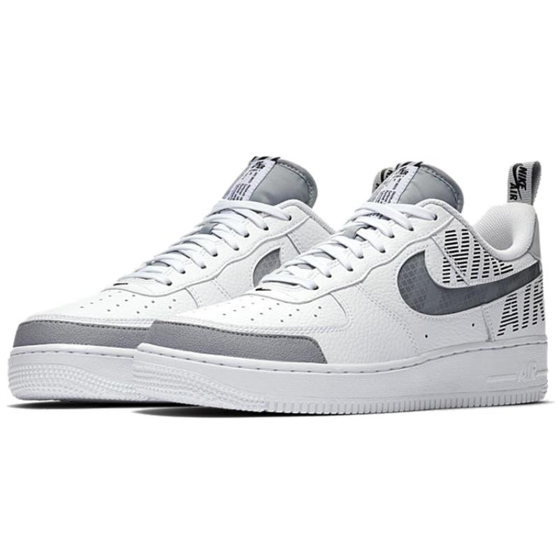 Nike Air Force 1 Low Under Construction White Sneakers BQ4421-100