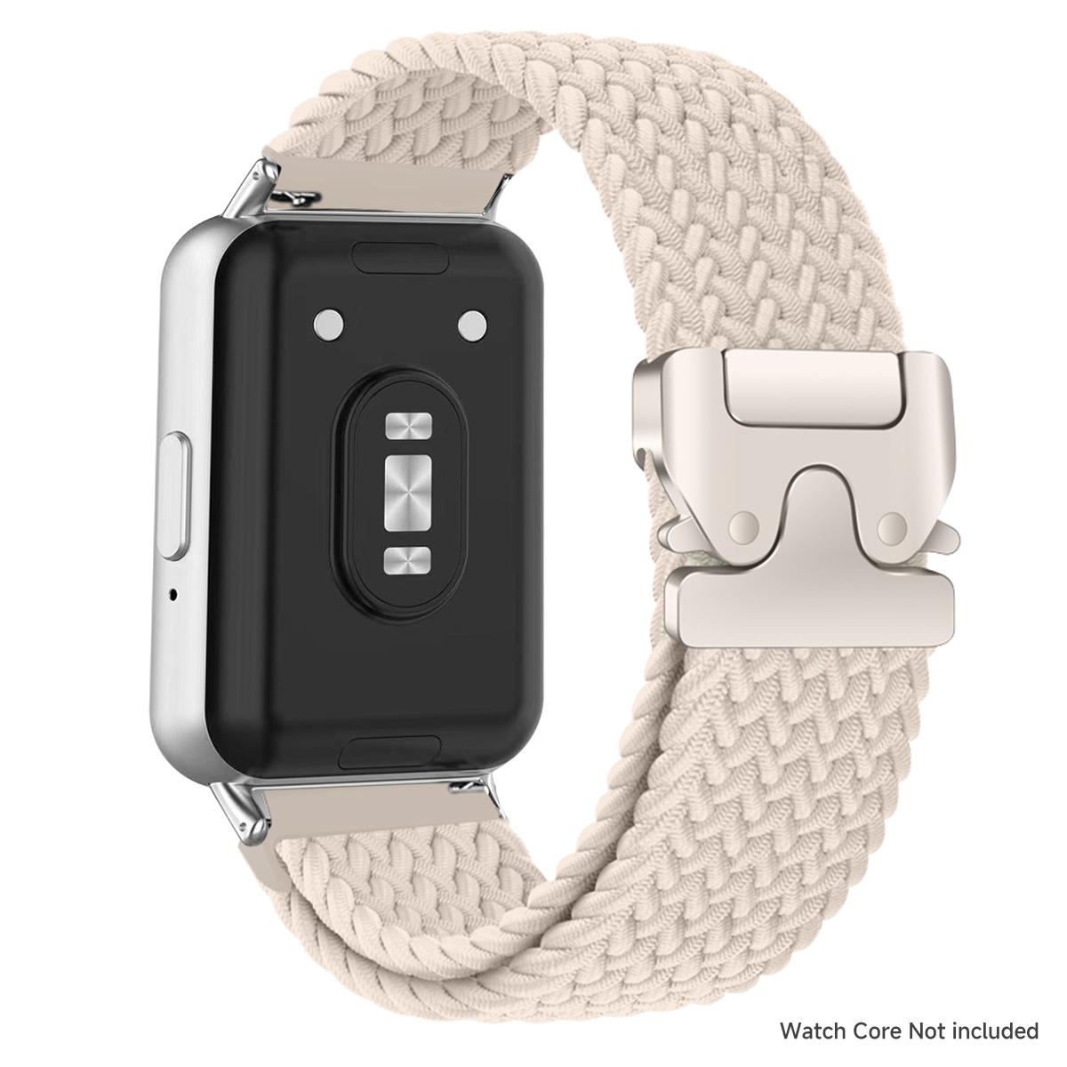 Нейлоновый ремешок для браслета Samsung Galaxy Fit 3, регулируемый плетеный ремешок-петля соло на замену для ремешка часов Samsung Fit 3 for Galaxy Fit 3 звезда