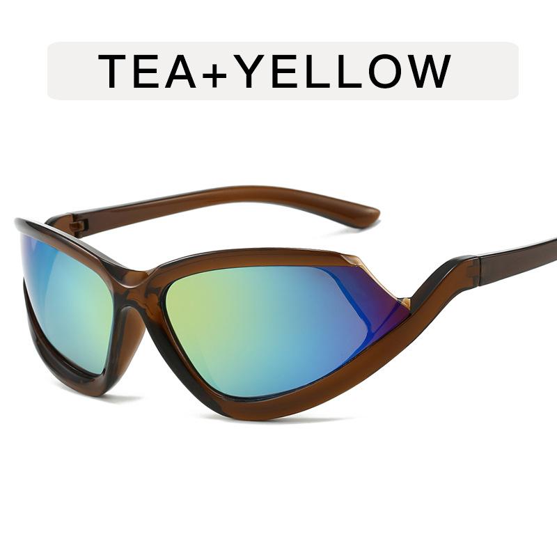Future Technology Sense Sunglasses Men Punk Y2K Stylish Sun Glasses Women Party Stage Performance Sunglasses for Men