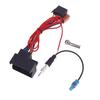 Car Stereo FM Audio ISO Wiring Harness Cable Radio Antenna Wire Adapte For 207 307 407 C3 C4 Auto DIY Accessories Radio Accessories 4
