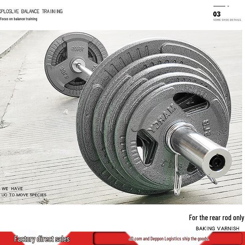 Yituo Home Weightlifting Olympic Cast Iron Barbell Plates