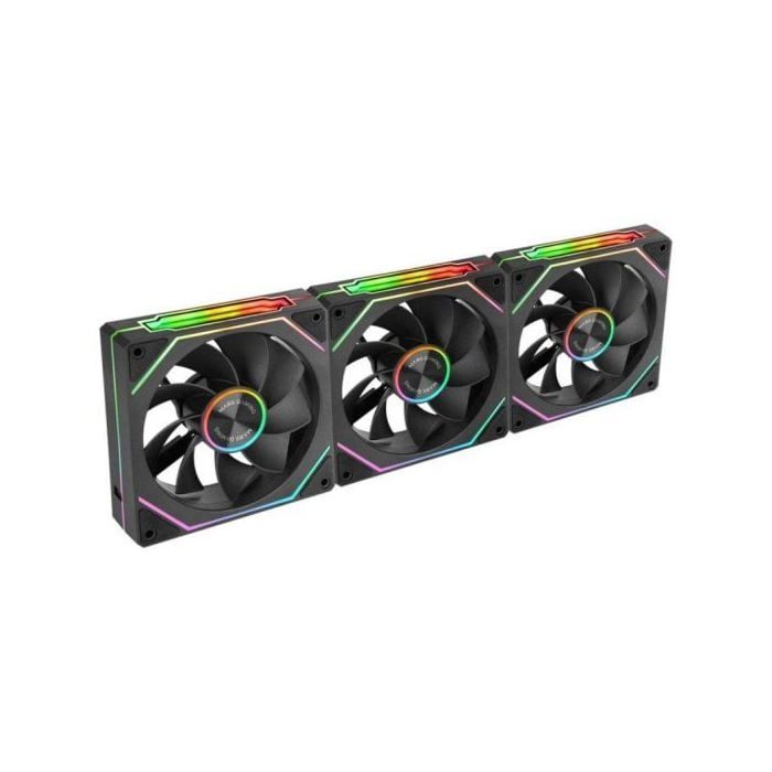 Ventilador suplementario Mars Gaming MF-LINKFINITYKIT2R 120mm 1800RPM Infinity Mirror ARGB PWM