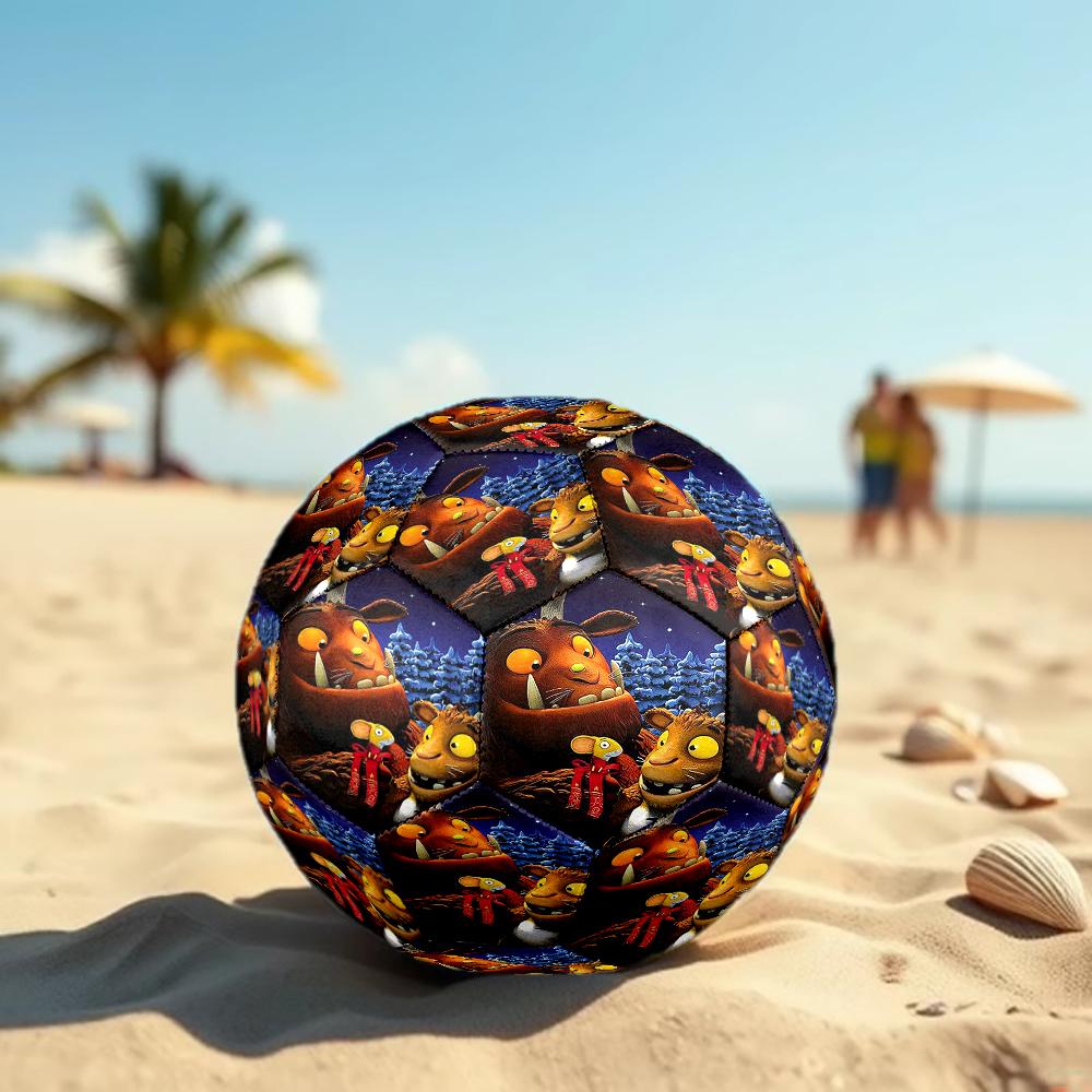 The Gruffalo Theme Size 5 Soccer Ball, Suitable for Both Indoor and Outdoor Matches, a Gift Suitable for Everyone.