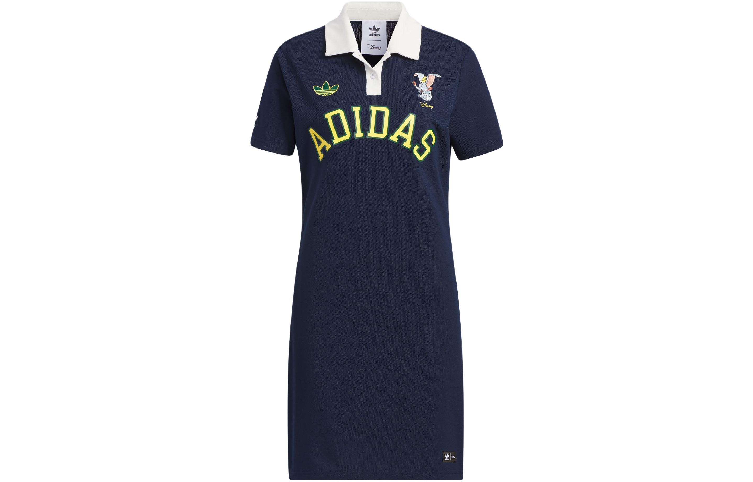 Adidas Originals Short Sleeved Dress Women s Navy IN1057 S