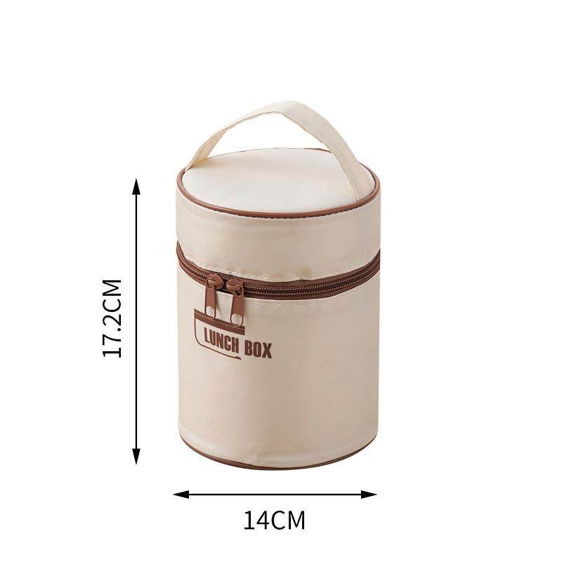 Portable Insulated Lunch Box Storage Bag Waterproof Bento Bags Large Capacity Dustproof Food Thermal Bag For Students