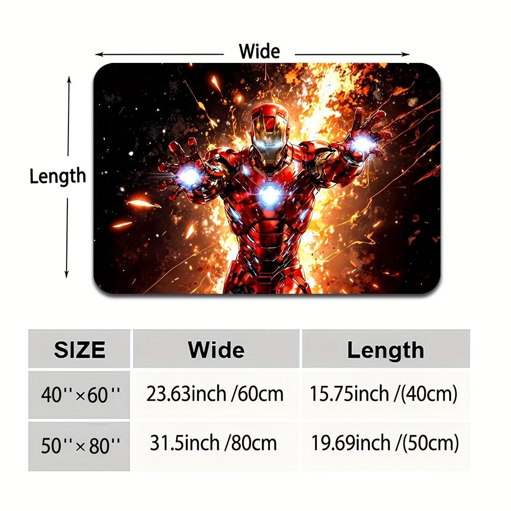 Authorized MARVEL, 1pc, Floor Mat, Designed with Themes of Superheroes And Classic Film Heroes, Available In Multiple Sizes, S