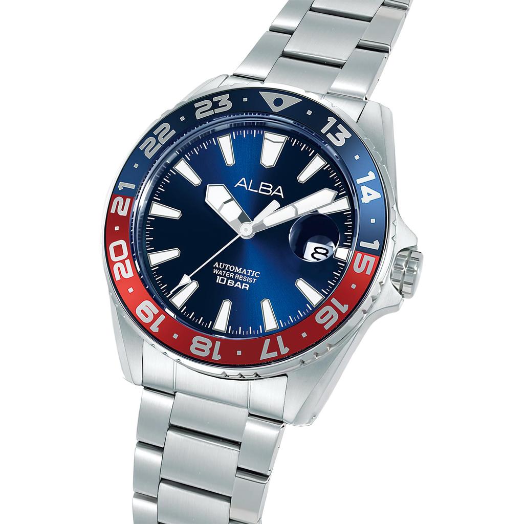 ALBA (From Seiko) Automatic 43mm Stainless Steel Men’s Watch AU4067X1