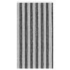 Grey and Black Chenille Insect Screen Door Curtain 118 x 220 cm