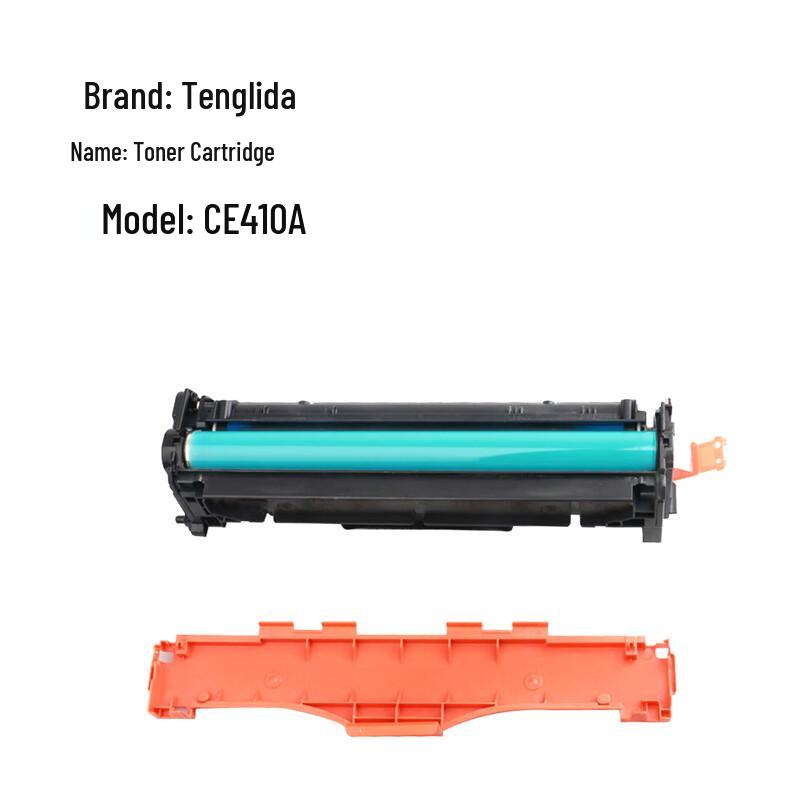 Tenglida CE410A Black Toner Cartridge for HP Printers