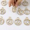 Wooden Advent Calendar Number Tags: 1-25 Countdown Markers for Christmas Gifts, Set of 25 Pieces