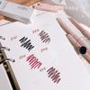 Ultra-fine Gel Eyeliner Pencil Rose Brown Under Eye Liner Pen Waterproof Matte Aegyosal Lying Silkworm Quick Drying Eyes Makeup
