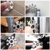 Multifunction Portable Snowflake Wrench EDC Multifunction Torque Metal Hexagonal Octagonal Screwdriver Outdoor Tools
