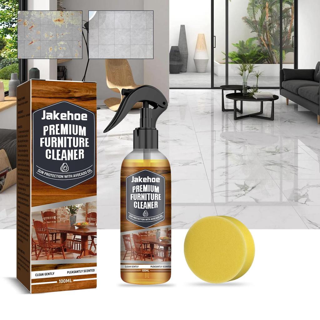 Detergente per Pavimenti Lucidante per Mobili Spray Pulizia Pavimenti in Legno Manutenzione Tavolo in Legno Lucido Resistente all'Usura Agenti Multiuso