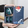 Peacock Green Xishi Pot Tea Set Gift Box