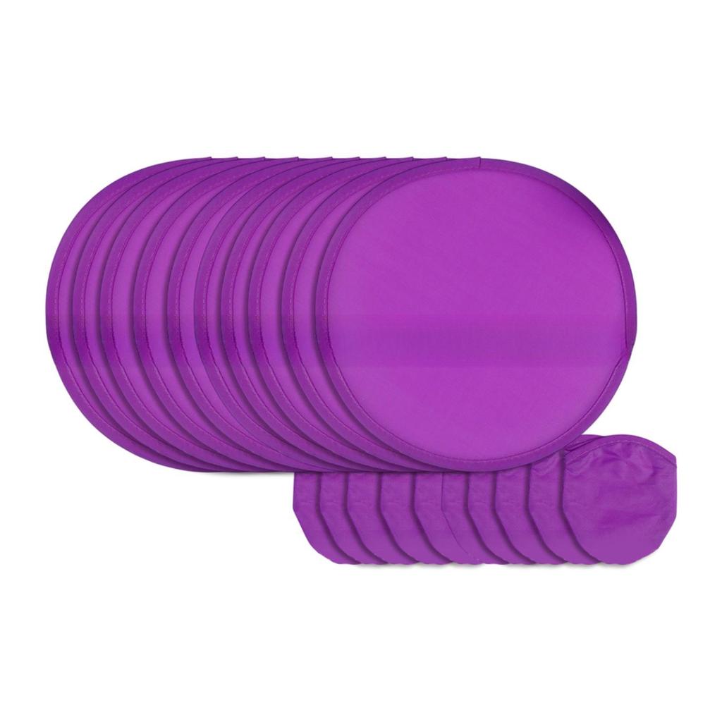 10 Pieces Folding Fan with Bag Hand Held Design Foldable Portable for Performance DIY Outdoor Activity Advertising Travel Decor