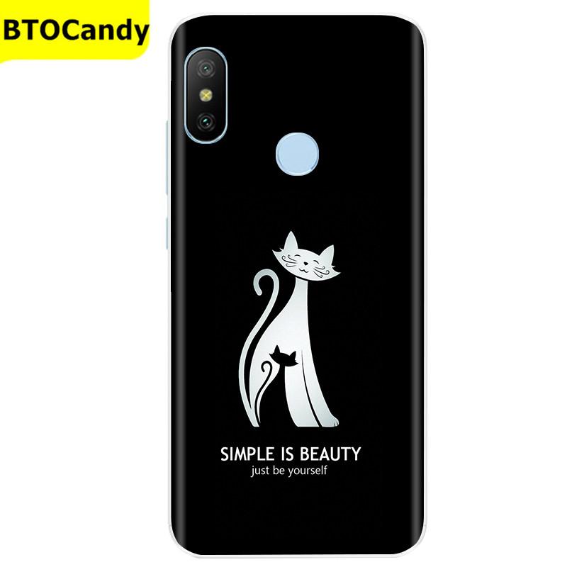 For Xiaomi Redmi Note 6 Pro Case Silicone Redmi 6 Pro Soft TPU Cover Phone Case For Xiaomi Redmi 6 Case Note6 6Pro Cover Coque